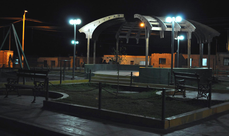 Parque de Acari nuevo noche